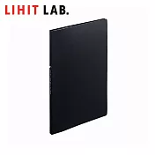 LIHIT LAB F-7740 A4 透明板夾(ALCLEA) 黑色