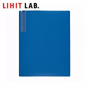 LIHIT LAB N-7760 A4 10入資料本(ALCLEA) 藍色