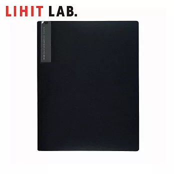 LIHIT LAB N-7760 A4 10入資料本(ALCLEA) 黑色