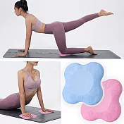【E.dot】加厚防滑緩衝瑜伽PU防護支撐墊 粉色