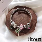 【Hera 赫拉】峇厘島風不鏽鋼手串手鐲-2色 H110120302 粉色系
