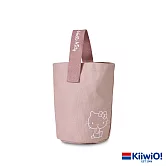 Hello Kitty x Kiiwi O! 聯名款．厚磅帆布手腕水桶包 RAINBO  薰衣草紫