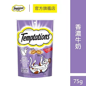 【TEMPTATIONS 喵愛餡】貓餡餅 60-85g 香濃牛奶口味85g