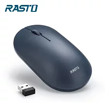 RASTO RM14 美學超靜音無線滑鼠 藍
