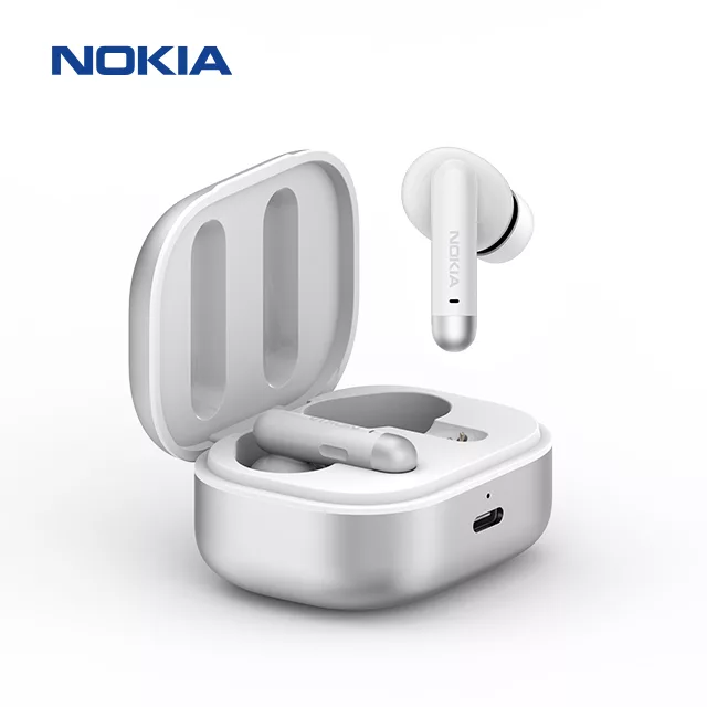 【Nokia 諾基亞】ANC降噪 真無線藍牙耳機 三色可選 (E3511) 銀河白