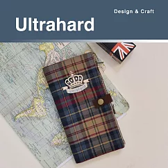 Ultrahard 城市雙拉鍊收納袋 ─ 倫敦 Royal Style