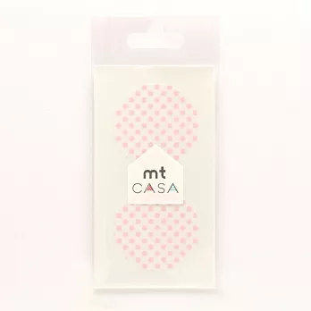 【日本mt和紙膠帶】CASA Seal 裝飾和紙貼紙 ‧ 點點/草莓牛奶