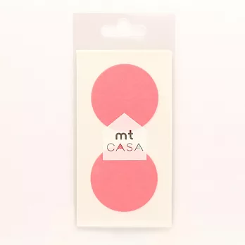 【日本mt和紙膠帶】CASA Seal 裝飾和紙貼紙 ‧ 紅色
