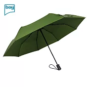 【德國boy】超潑水防風三折自動開收傘 橄欖綠
