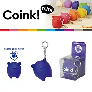 Dreams Coink Mini Bank 小豬造型鑰匙圈零錢包 藍