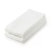 [MUJI無印良品]棉圈絨長型毛巾/2入組/柔白