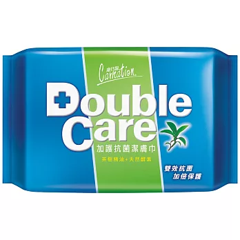 康乃馨Double Care加護抗菌潔膚濕巾20片