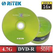 錸德 RiTEK X版 16X DVD-R 50片
