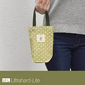 Ultrahard-Lite togo環保飲料袋(長版) - 草綠波點