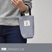 Ultrahard-Lite togo環保飲料袋(長版) - 黑白格紋