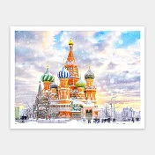 1200片平面拼圖 - 俄羅斯 - 聖瓦西里主教座堂