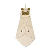 【Liv Heart】日本可愛動物折疊收納吊掛式擦手巾 ‧ 巴哥犬