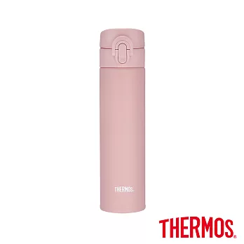 【THERMOS膳魔師】超輕量 不銹鋼真空保溫瓶400ml (JNI-403-PK) 粉色