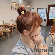 【Hera 赫拉】小清晰夏季花朵金屬髮圈 HRA14 金色