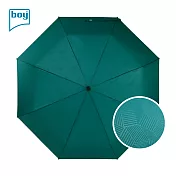 【德國boy】抗UV三折防風晴雨傘 幾何-高山綠