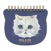 【Mark’s】PAUL & JOE 貓臉造型筆記本 ‧ 白貓