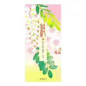 MIDORI JAPANWORKS日本名藝系列(春季) 一筆箋-絹印櫻花與洋槐