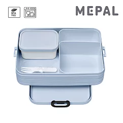 MEPAL / 分隔方形餐盒(L)─ 北歐藍