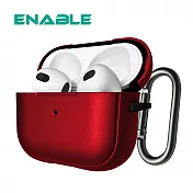 【ENABLE】NEST For AirPods 3 雙層防摔抗震保護套- 璀璨紅