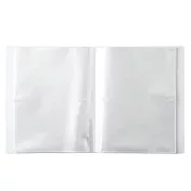 【MUJI 無印良品】聚丙烯照片.明信片夾/2層.5x7尺寸.136口袋.兩面型半透明