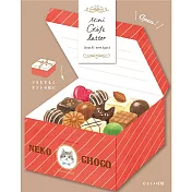 【Wa-Life】女孩時光甜點禮物美濃和紙小信封紙組 ‧ 巧克力