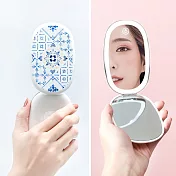 InfoThink 花磚系列LED補光美妝鏡
