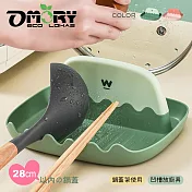 【OMORY】鍋蓋鍋鏟防滴油置物架- 羅勒綠
