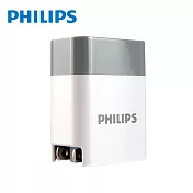 PHILIPS 飛利浦 PD+QC 快充18W 雙孔充電器 DLP4320T 白