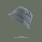 【KISSDIAMOND】復古水洗牛仔漁夫帽(遮陽帽/KDH-788A)  灰色
