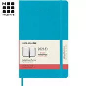MOLESKINE 2022-2023經典日記手帳18M 硬殼-L型錳藍