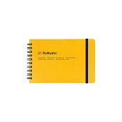 【DELFONICS】Rollbahn橫式線圈筆記本M ‧ 黃色