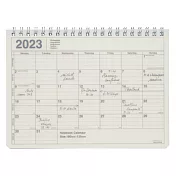 【Mark’s】2023 月曆型記事手帳B6變型 ‧ 象牙白