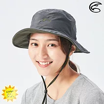 ADISI 抗UV透氣快乾雙面盤帽 AH22003 / 城市綠洲專賣 (UPF50+ 防紫外線 防曬帽 遮陽帽) S 橄欖綠/墨灰