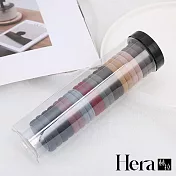 【Hera 赫拉】韓版20根罐裝高彈力橡皮髮圈 H111032208 莫蘭迪色