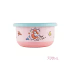 【HOUSUXI 舒熙】迪士尼公主系列 -小美人魚不鏽鋼雙層隔熱碗730ml