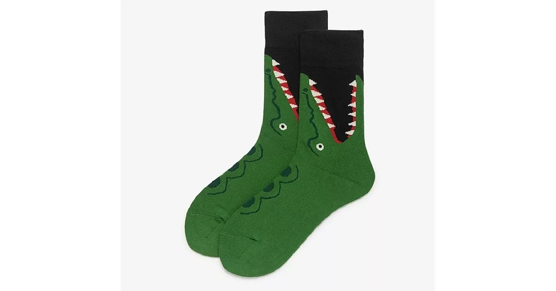 JDS設計襪-日系文創學院風設計襪  * 鱷魚