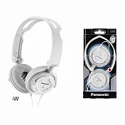 Panasonic可摺疊頭戴式耳機RP-DJS150 白色