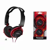 Panasonic可摺疊頭戴式耳機RP-DJS150 紅色