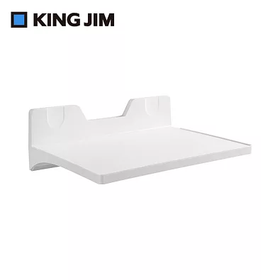 【KING JIM】Magtray 磁吸壁掛收納盤 白色 (TN230)