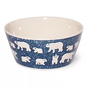 【Minoru陶器】北極熊陶瓷餐碗280ml ‧ 藍