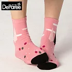蒂巴蕾 socks..守護collection-森林 粉紅色