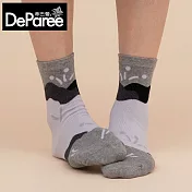 蒂巴蕾 socks..守護collection-太陽與花 灰色