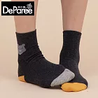蒂巴蕾 socks..守護collection-動物 黑熊覓食 鐵灰色