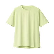 【MUJI 無印良品】抗UV吸汗速乾聚酯纖維短袖T恤 XS 薄荷綠