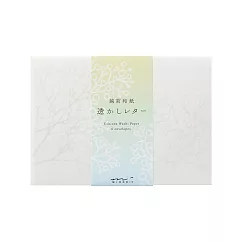 MIDORI 日本薄紗越前和紙 信封─滿天星